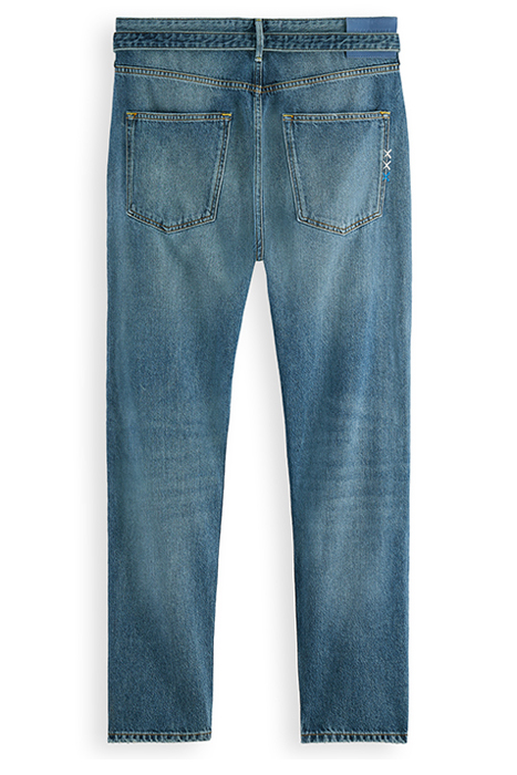 THE SPIN DENIM CHINO — WASHED OUT WASHED INDIGO 2
