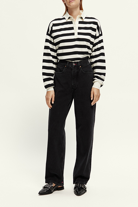 MIXED STRIPE BASEBALL LONG-SLEEVE T-SHIRT IN ORGANIC COTTON 4