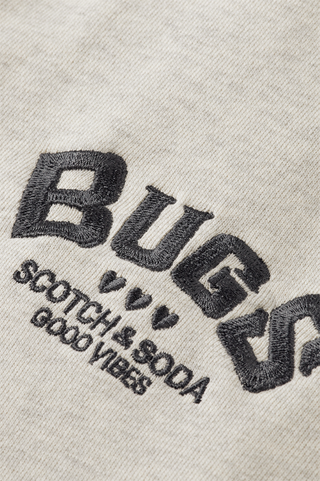 BUGS BUNNY - SWEATPANTS WITH PLACEMENT EMBROIDERY OFF WHITE 9