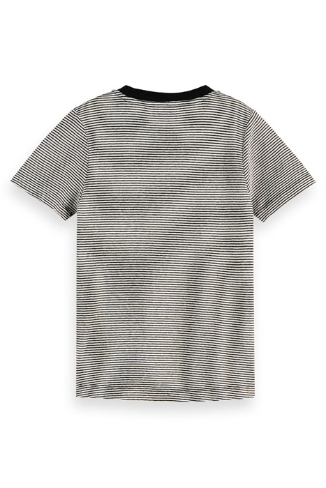 YARN-DYED STRIPED REGULAR-FIT T-SHIRT COMBO W 2