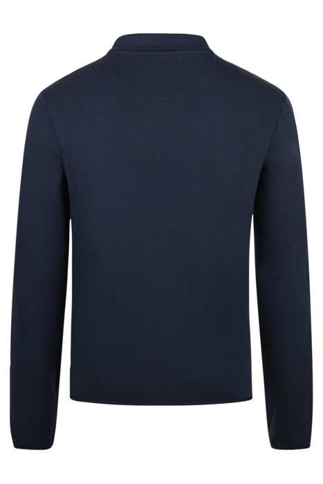 ZIP MOCK WITH NYLON NAVY 2
