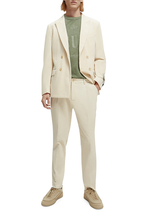 DOUBLE BREASTED CORDUROY BLAZER KIT 4