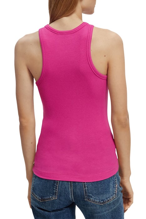 RACER BACK TANK FUCHSIA 3