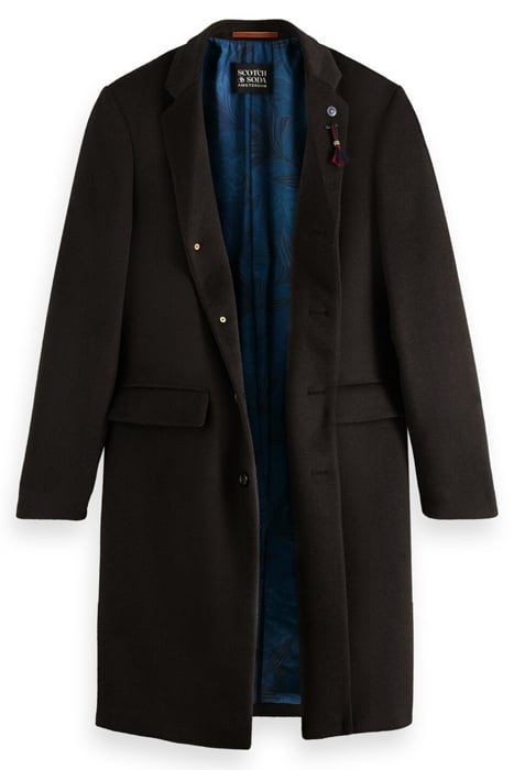 CLASSIC WOOL-BLEND OVERCOAT EARTH 3