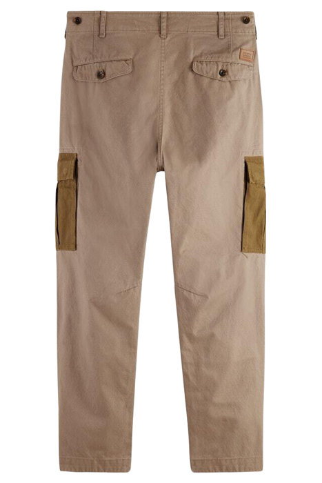 THE DRIFT - REGULAR TAPERED-FIT COLOUR-BLOCK CARGO PANTS TAU 8