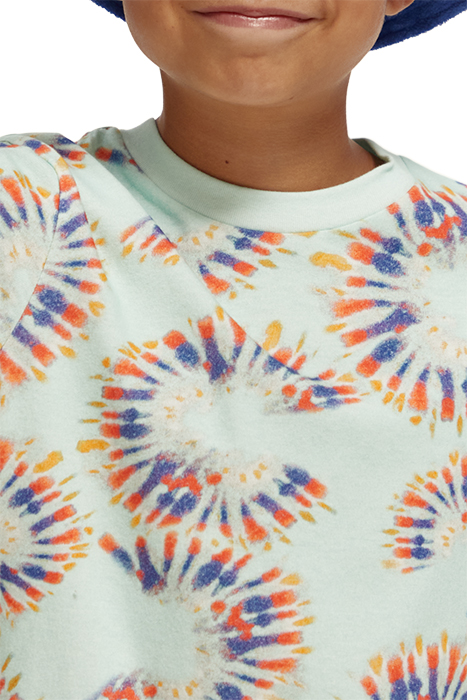 COTTON IN CONVERSION RELAXED-FIT ALL-OVER PRINTED T-SHIRT TI 6