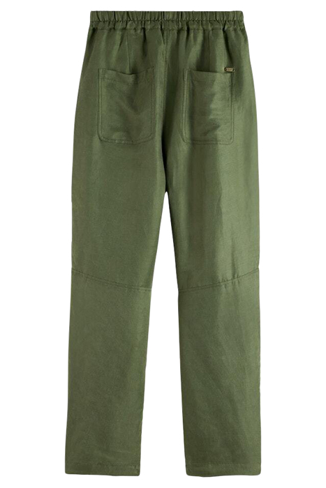 LOU - MID RISE STRAIGHT LEG ANKLE LENGTH UTILITY PANTS OLIVE 9