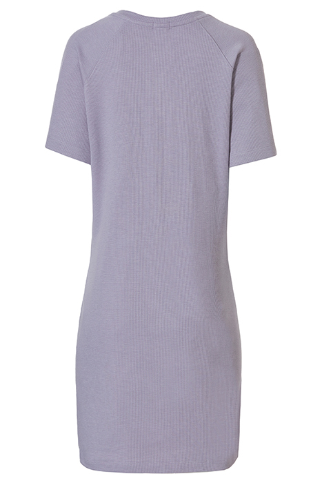 NW 1P NIGHTGOWN SS NOE WAFFLE PURPLE GREY 2