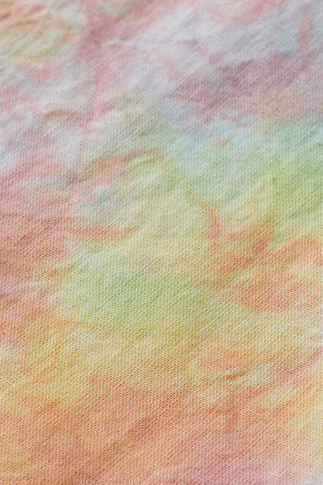 DETAILED TIE-DYED LINEN BLEND SHIRT MULTICOLOUR TIE DYE 3