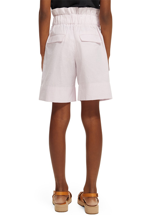 STRIPED SEERSUCKER PAPERBAG BERMUDA ORCHID SEERSUCKER 3