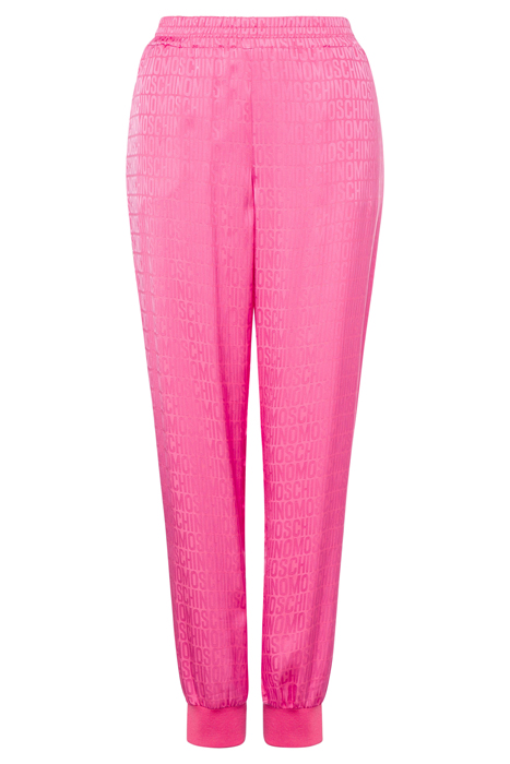 JOGGING IN TWILL ALLOVER LOGO FUCSIA 3