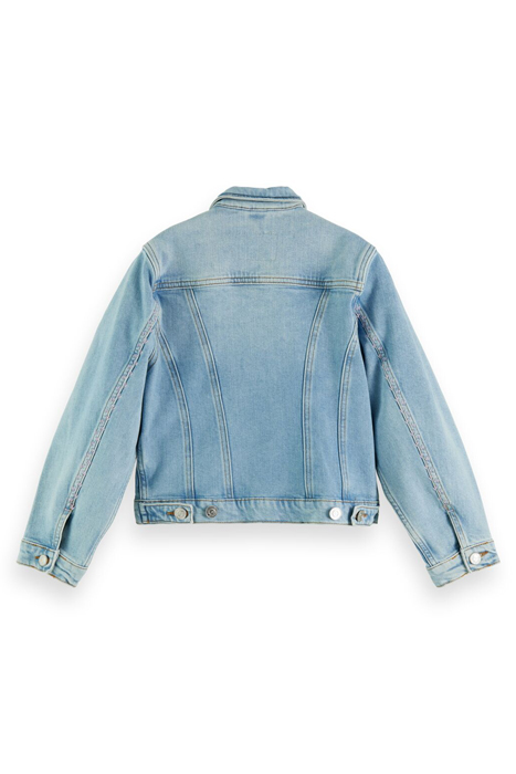 EASY WASHED DENIM TRUCKER JACKET — SUMMER SOLSTICE 2