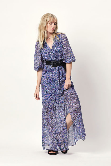 D6PEONY MAXI PRINT DRESS MULTICOLOUR 1