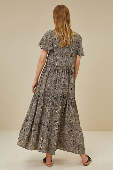 TARA ZAGHORA DRESS ZAGHORA PRINT 2