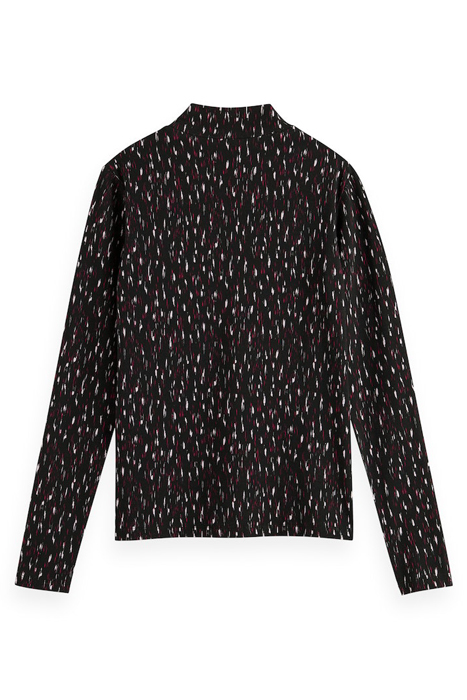 ALL-OVER PRINT SLIM-FIT LONG SLEEVE T-SHIRT IKAT RAIN 7