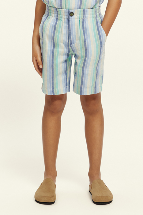 YARN-DYED GRADIENT STRIPE SHORTS GRADIENT STRIPE 2