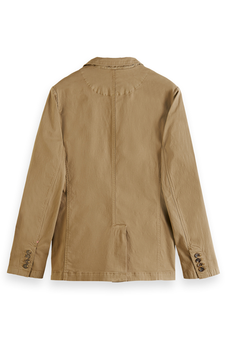 UNCONSTRUCTED 3-BUTTON BLAZER SAND 7
