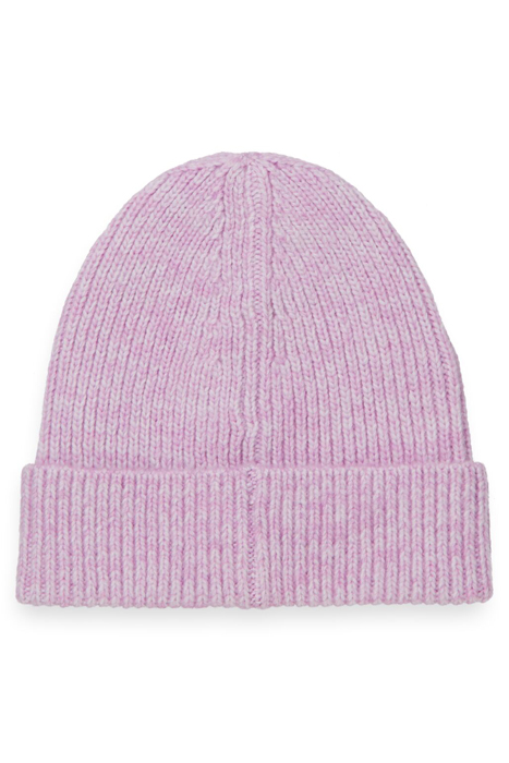 RIB KNIT BEANIE MOONLIGHT MELANGE 2