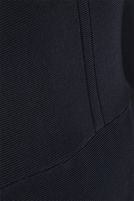 ARIA SWEATER DRESS JET BLACK 6