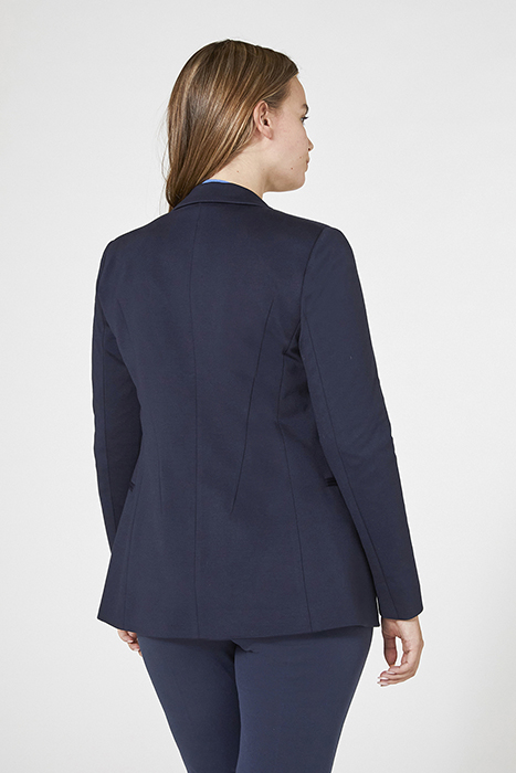 STRETCH MILANO-STITCH BLAZER JACKET DARK BLUE 2