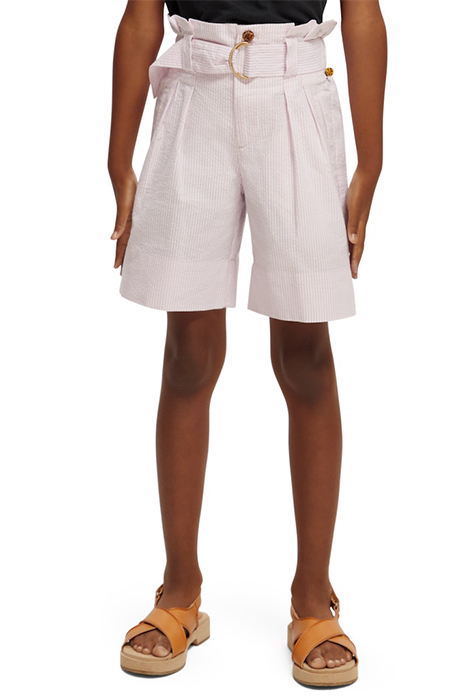 STRIPED SEERSUCKER PAPERBAG BERMUDA ORCHID SEERSUCKER 2