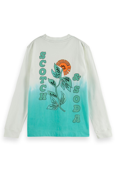 COTTON IN CONVERSION RELAXED-FIT DIP-DYED T-SHIRT OFF WHITE 2