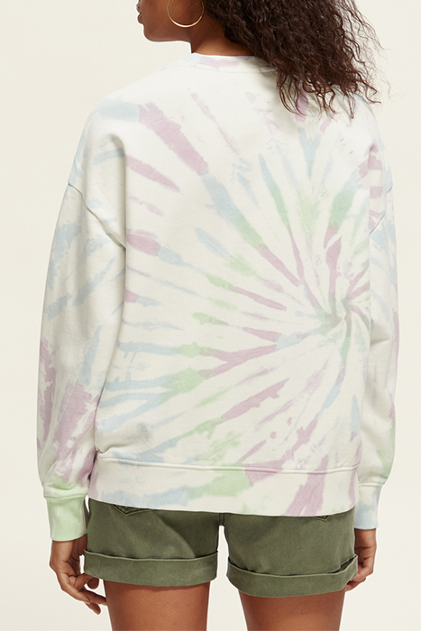 COTTON IN CONVERSION TIE-DYE OVERSIZED SWEATER TIE DYE 3