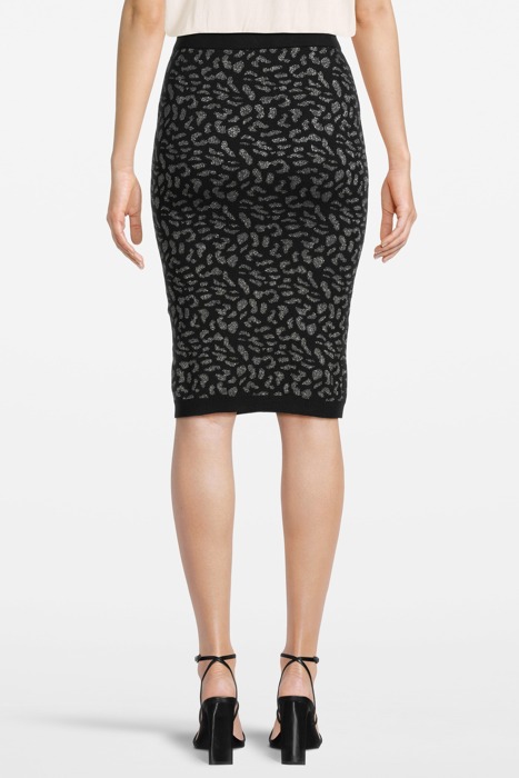 GIORNALAIO GONNA JACQUARD LURE BLACK/SILVER 2