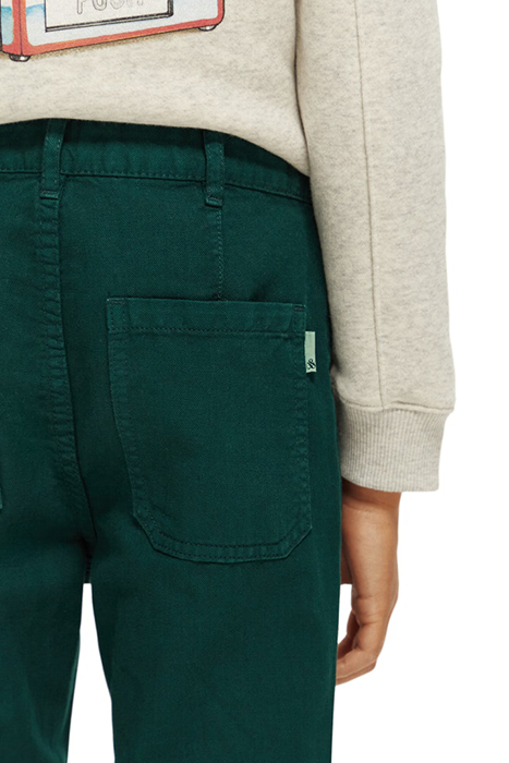 LOOSE FIT- 5-POCKET LINEN PANTS BOTANICAL GREEN 6
