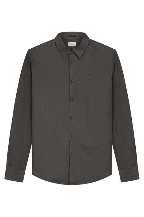BASIC SHIRT LINEN BELUGA 3