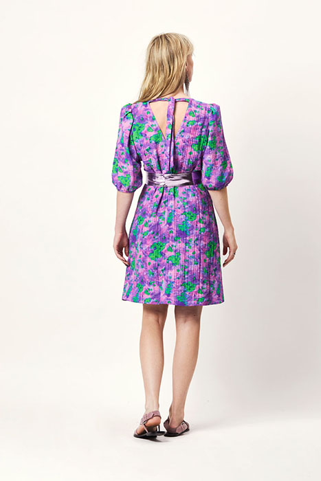 D6GIADA BABYDOLL DRESS MULTICOLOUR 2