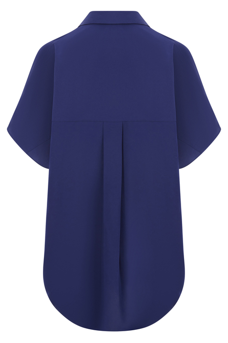 S/S CREPE LIGHT POPOVER DK NAVY 2