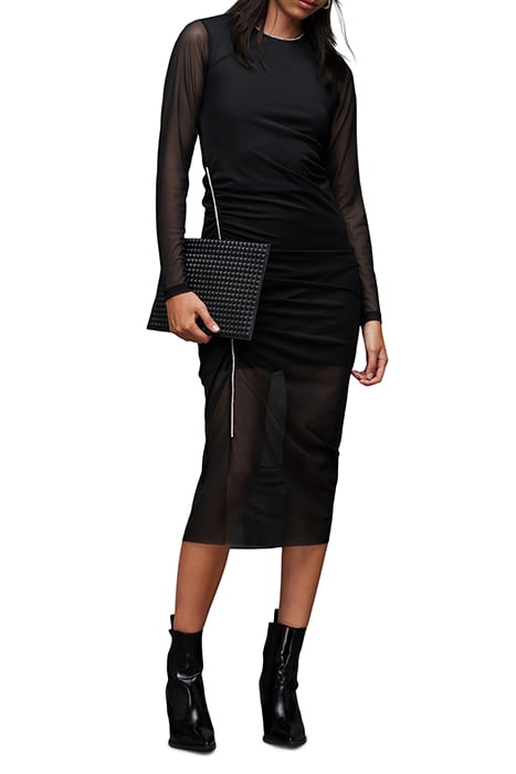 NORA SPARKLE DRESS BLACK 4