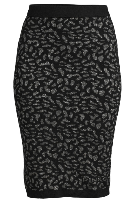 GIORNALAIO GONNA JACQUARD LURE BLACK/SILVER 3