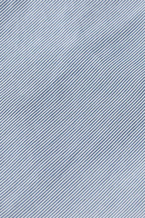 POPLIN TENNIS CARDIGAN WHITE/BLUE STRIPE 3