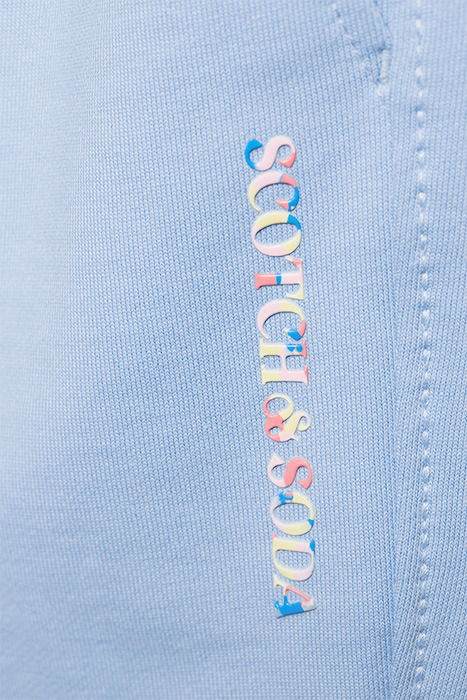 SWEAT SHORT IN ORGANIC COTTON BLUE 10