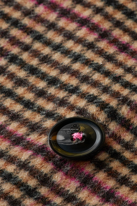 DOUBLE BREASTED WOOL BLEND COAT HERITAGE POP 7