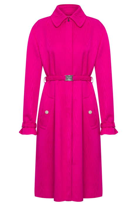 SAFETY BELT FLUID MOIRÉ COAT PINK 3