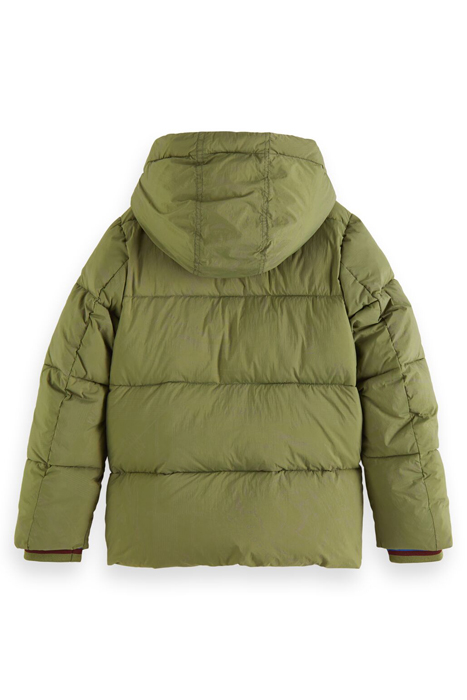REFLECTIVE PRINT RECYCLED NYLON PADDED JACKET GREENLANDS 2