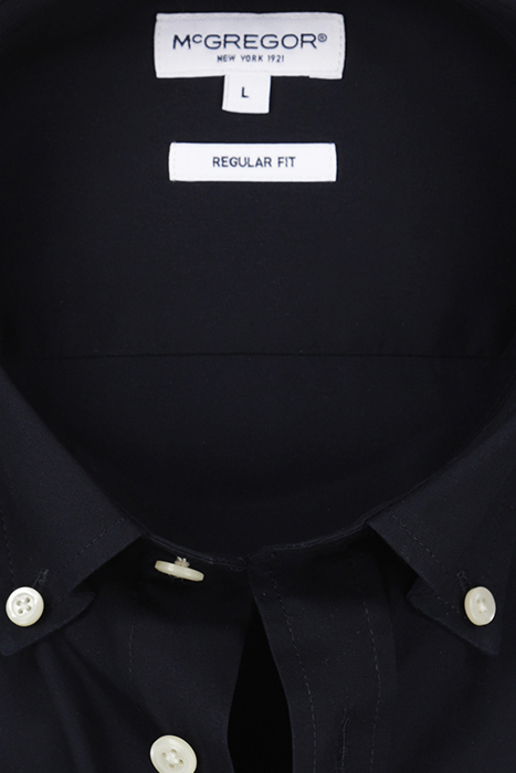 STRETCH POPLIN SHIRT NAVY 4