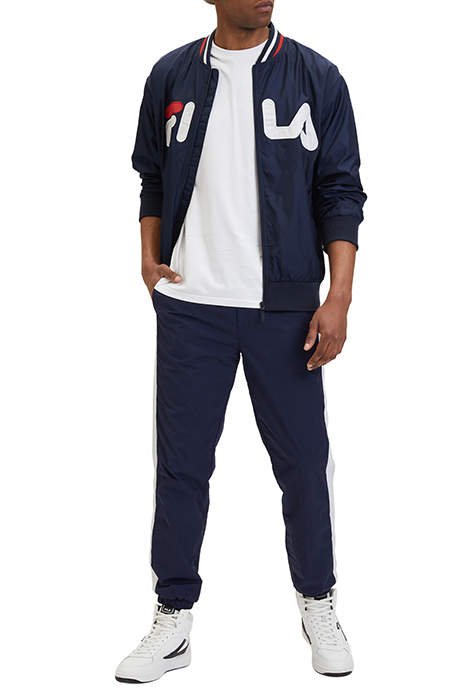 LOGRONO LOGO BOMBER JACKET BLACK IRIS 3