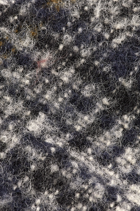 CHECK WOOL BLEND COAT MULTI GREY CHECK 10