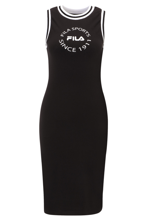 LUBLIN GRAPHIC DRESS BLACK 4