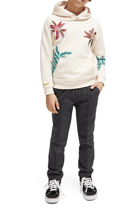 OVERSIZED FIT PLACED ARTWORK HOODIE CONTAINS ORGANIC COTTON  3