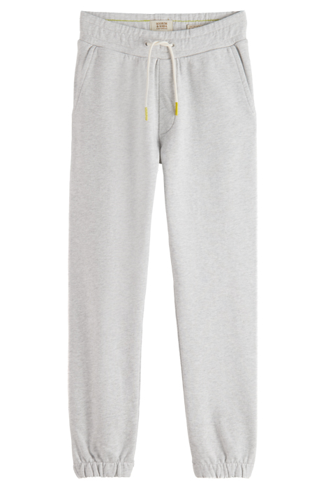 BANDANA LABEL SWEATPANTS IN ORGANIC COTTON GREY MELANGE 4