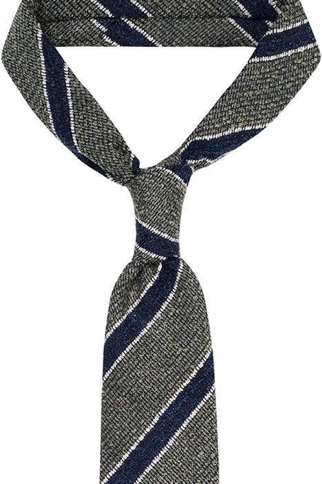 GREEN STRIPES TIE GREEN 2