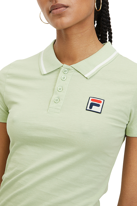 LEUBEN POLOSHIRT SMOKE GREEN 6
