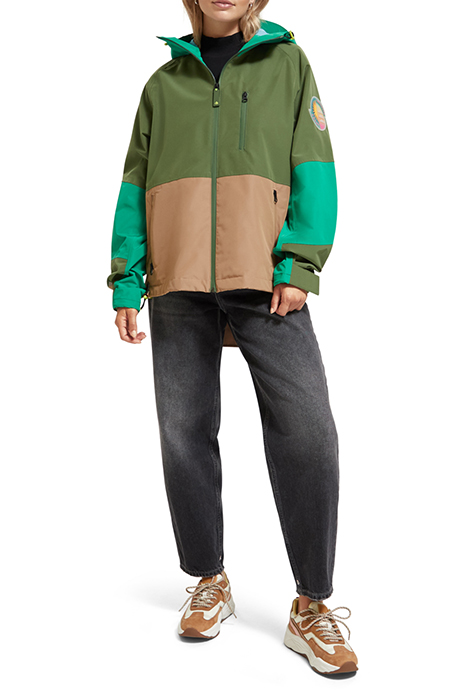 AMSTERDAM PROOF RAINCOAT - FOLDABLE JACKET FOREST 6