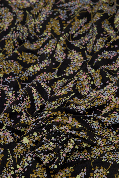 LOUISE TESS SKIRT BLACK/RATTAN 4