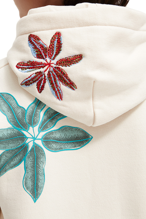 OVERSIZED FIT PLACED ARTWORK HOODIE CONTAINS ORGANIC COTTON  7